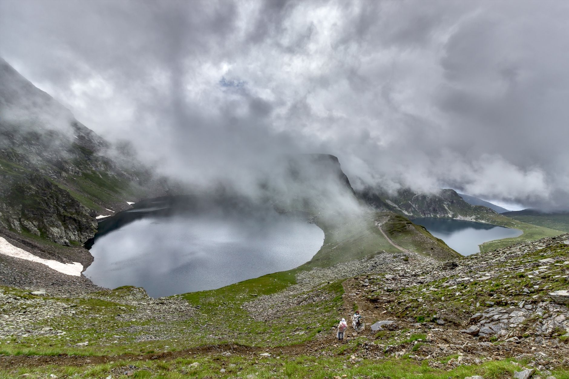 Popradské pleso a Symbolický cintorín